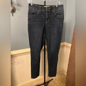 Democracy Dark Blue Skinny Jeans size 6 ankle